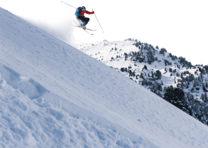 freeride à Valfrejus