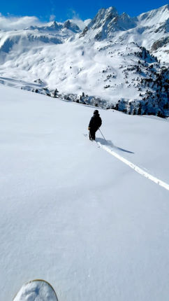 Bor de piste Valfrejus