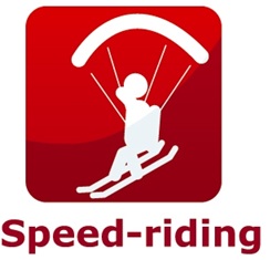 Pictogramme Speed riding